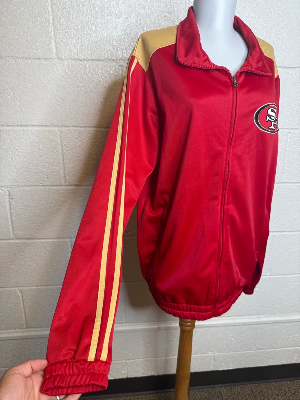 49ers track jacket